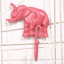 Have you seen the pink elephant? Kitchissime hang, Pink Elephant Hook, £10 from Urban Outfitters